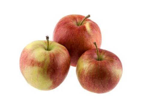 Apple isolated on white background Stock Photos