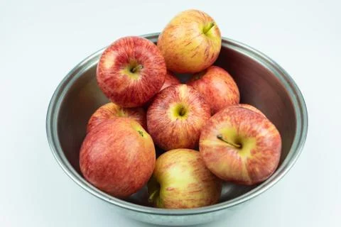 Apple isolated on white background Stock Photos