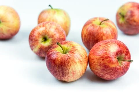 Apple isolated on white background Stock Photos