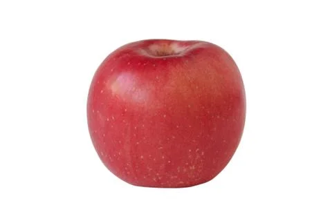An apple isolated on white background Stock Photos