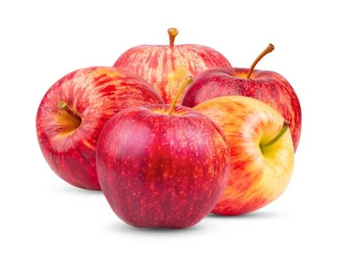 Apple isolated on white background Stock Photos