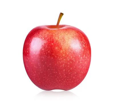 Apple isolated on white background Foto stock