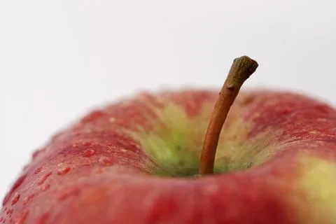 Apple isolated on white background Stock Photos