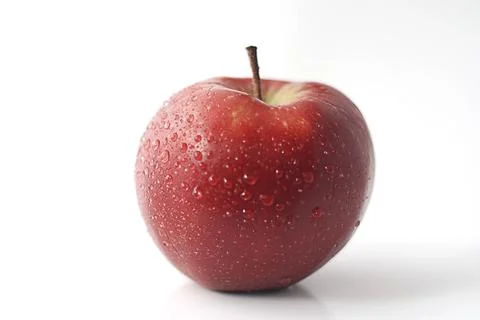 Apple isolated on white background Foto stock