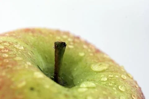 Apple isolated on white background Stock Photos