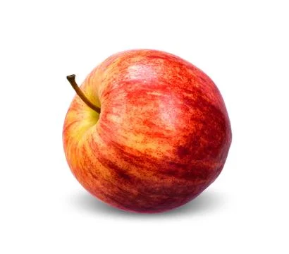 Apple isolated on white with clipping path Stock Photos