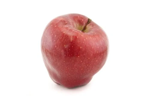 Apple isolated on white Fotos de archivo
