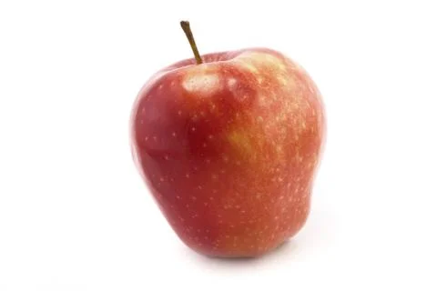 Apple isolated on white Stock Photos