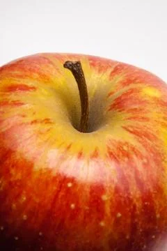 Apple isolated on white Stock Photos