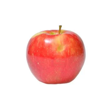 Apple isolated on white Stock Photos
