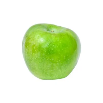 Apple isolated on white Stock Photos