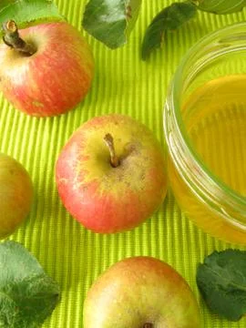 Apple jelly Stock Photos
