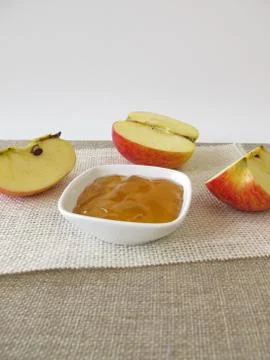 Apple jelly Stock Photos