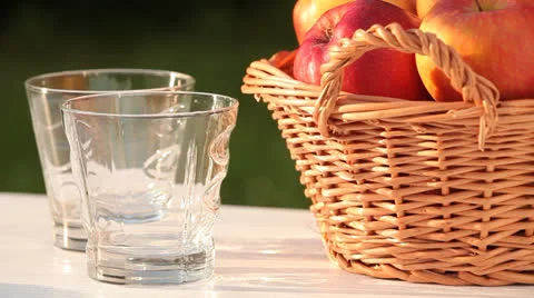 Apple juice Stock Footage 23367841