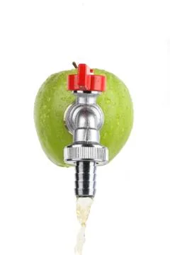 Apple juice Stock-Fotos