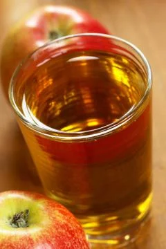Apple juice Stock Photos