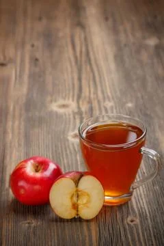 Apple juice Stock Photos