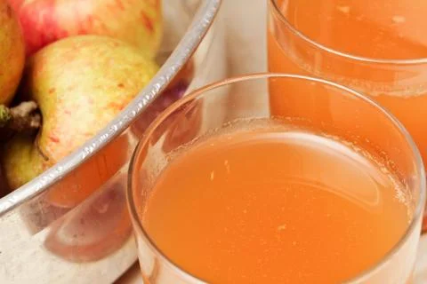 Apple juice Foto stock
