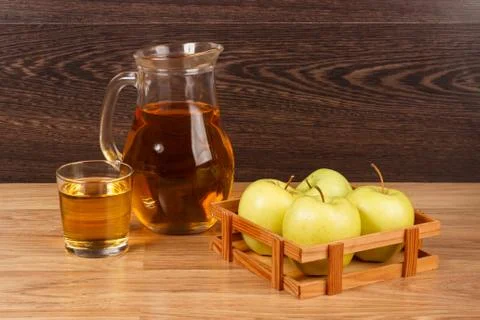 Apple juice Stock Photos
