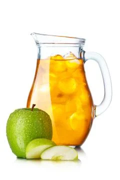 Apple juice Stock Photos