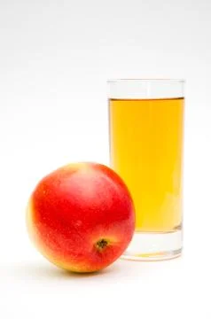 Apple juice Stock Photos