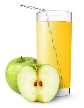 Apple juice Stock Photos