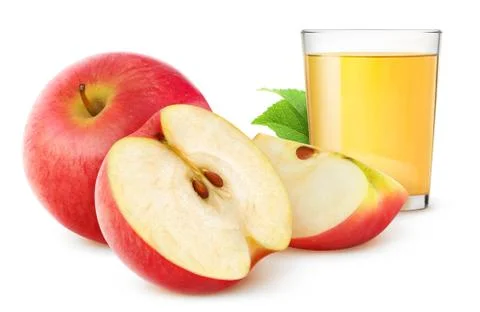 Apple juice Stock Photos