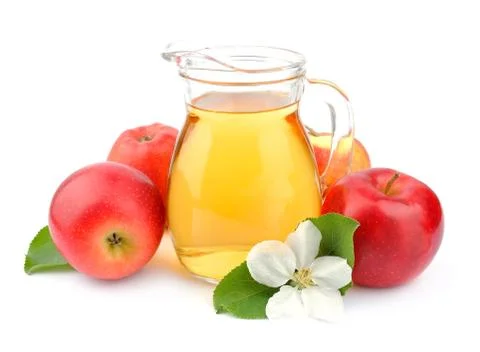 Apple juice Stock Photos