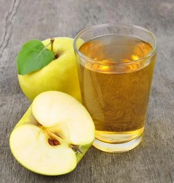 Apple juice Stock Photos