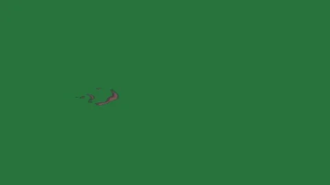 An apple logo on a green background and screen with small white dot it hole in Video stock 335681434
