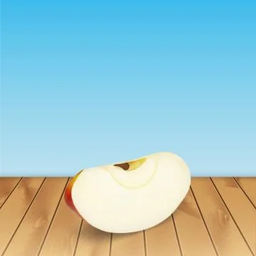 Apple louble Illustrazione stock