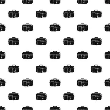 Apple lunch box pattern seamless vector イラスト素材