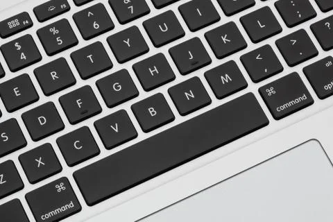 Apple MacBook Pro keyboard close up Mac Stock Photos