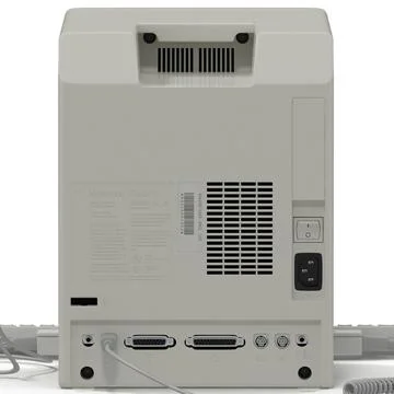 Apple Macintosh Classic II Desktop Computer ~ 3D Model #90655294