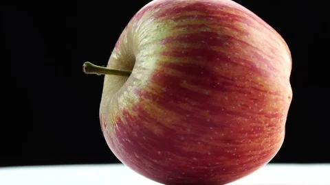 Apple macro detail  Video stock 70845377