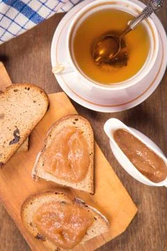 Apple  marmalade Stock Photos