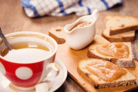 Apple  marmalade Stock Photos