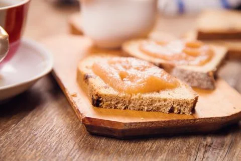Apple  marmalade Stock Photos