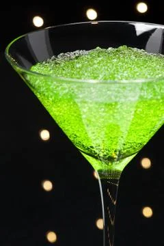 Apple martini Stock Photos