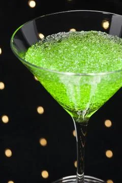 Apple martini Stock Photos