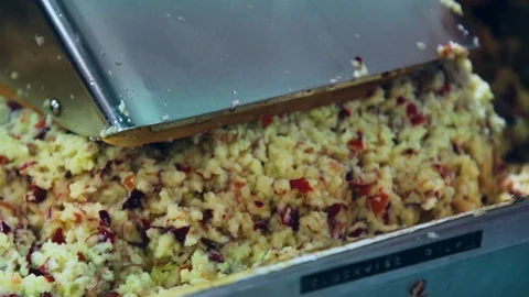 Apple mash for brandy in distillery machine Stock-Footage 86713036