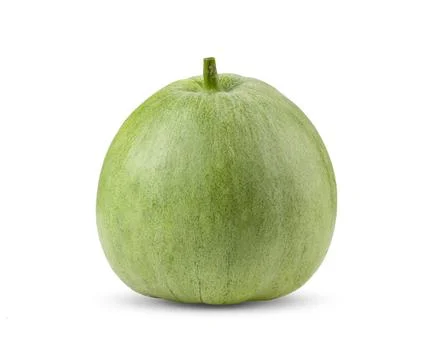 Apple melon on white background Stock Photos