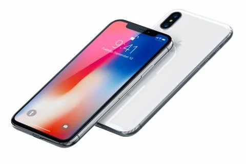 Apple New iPhone X Stock Illustration