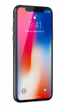 Apple New iPhone X Stock Illustration