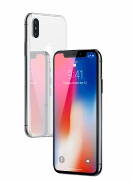 Apple New iPhone X Stock Illustration