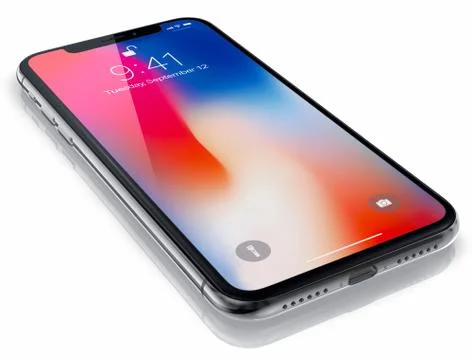 Apple New iPhone X Stock Illustration