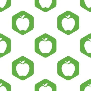 Apple pattern Stockillustratie