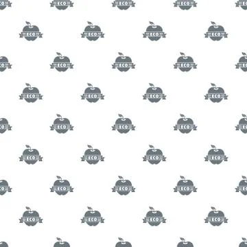 Apple pattern seamless Illustrazione stock