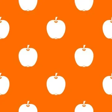 Apple pattern seamless Illustrazione stock