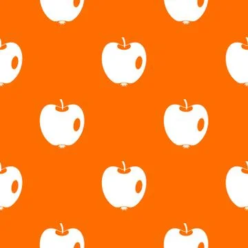 Apple pattern seamless Stock Illustration